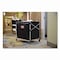 Rubbermaid Commercial Collapsible XCart, Steel, 8 Bushel Cart, 24.1w x 35.7d x 34h, Blk/Slvr 1881750 - alternate 6